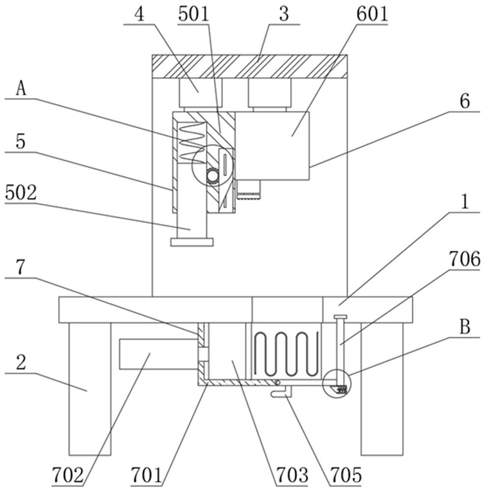 Rubber shoe edge pressing processing equipment and using method thereof