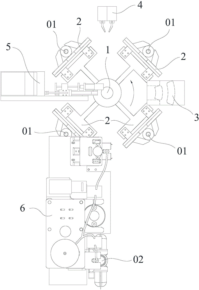 Dispensing device for ampoule bottle and dispensing method