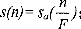 Audio frequency splitting method for changing detection based on decision tree and speaking person