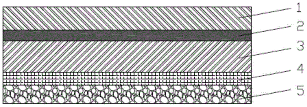 Paving method of durable tunnel pavement