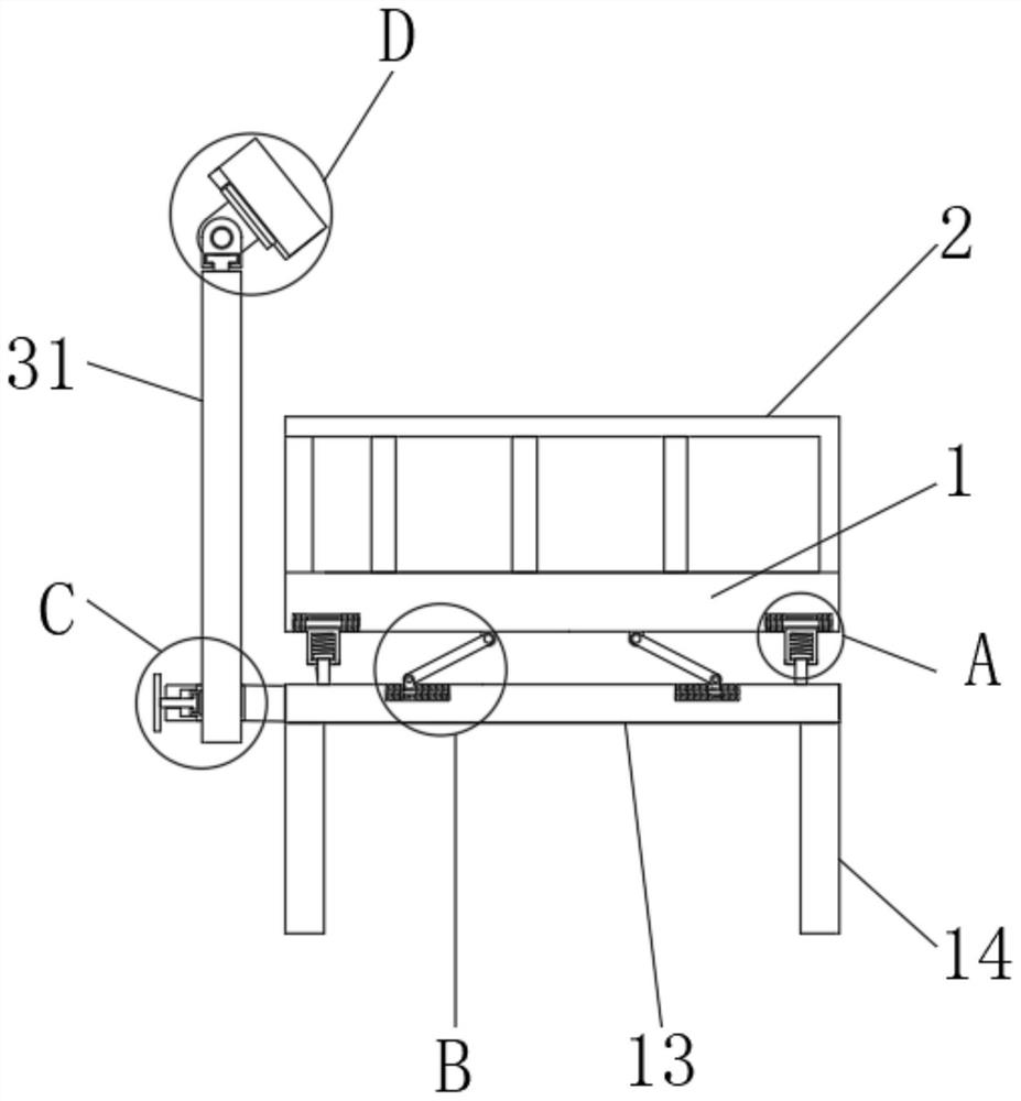 Monitoring equipment-based newborn nursing device