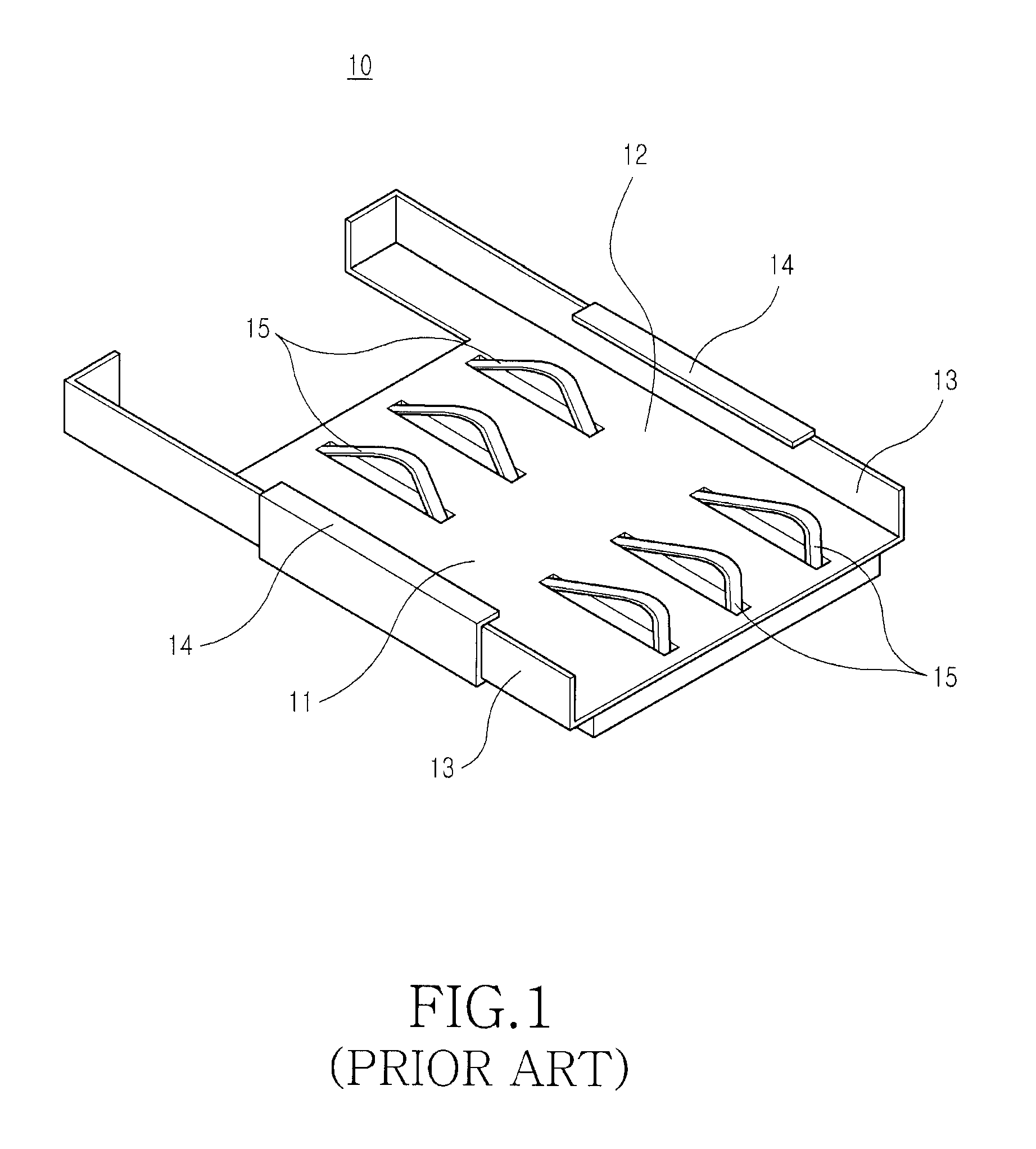 Sim card connecting device for portable electronic device