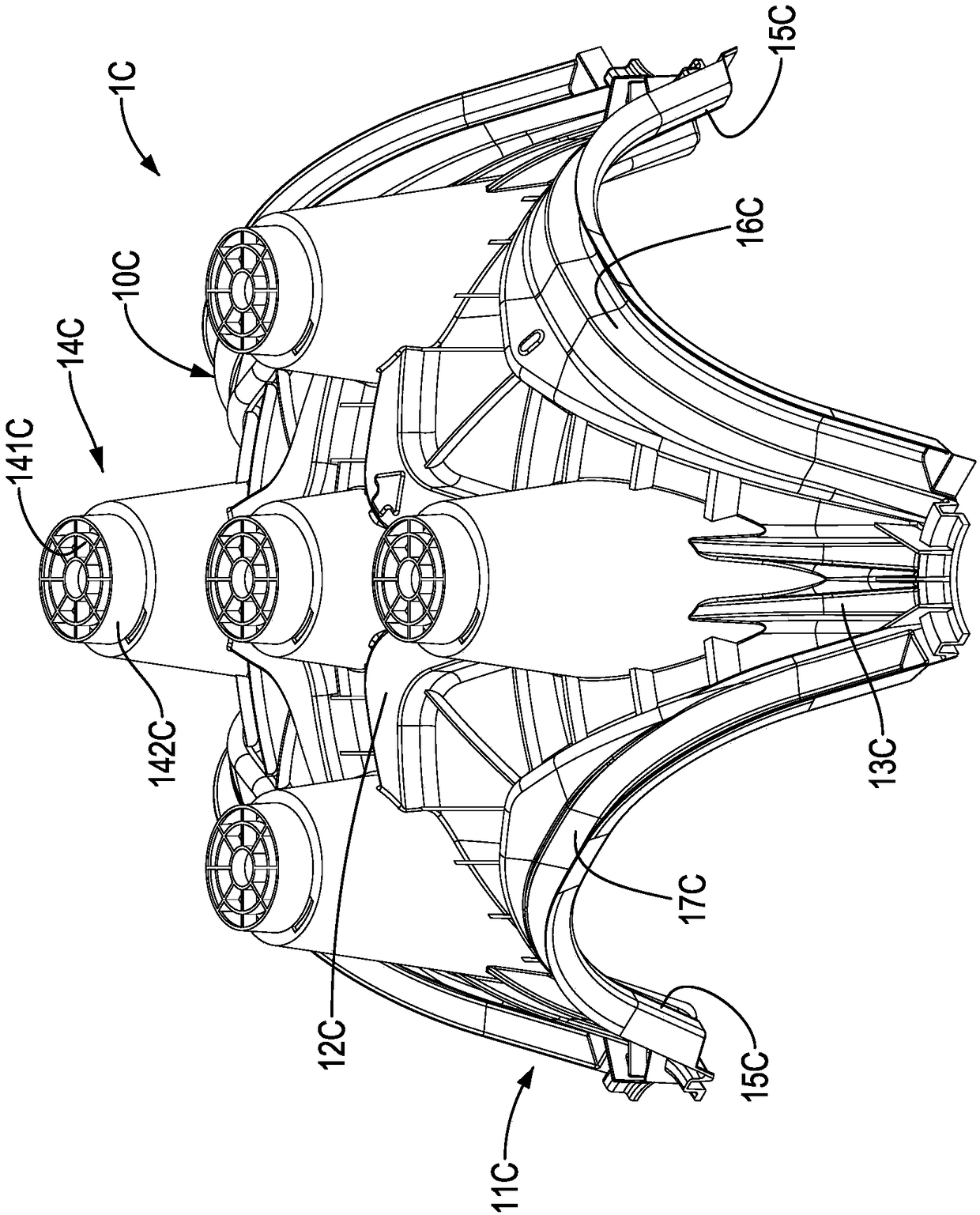 Drainage template and construction method of permeable pavement