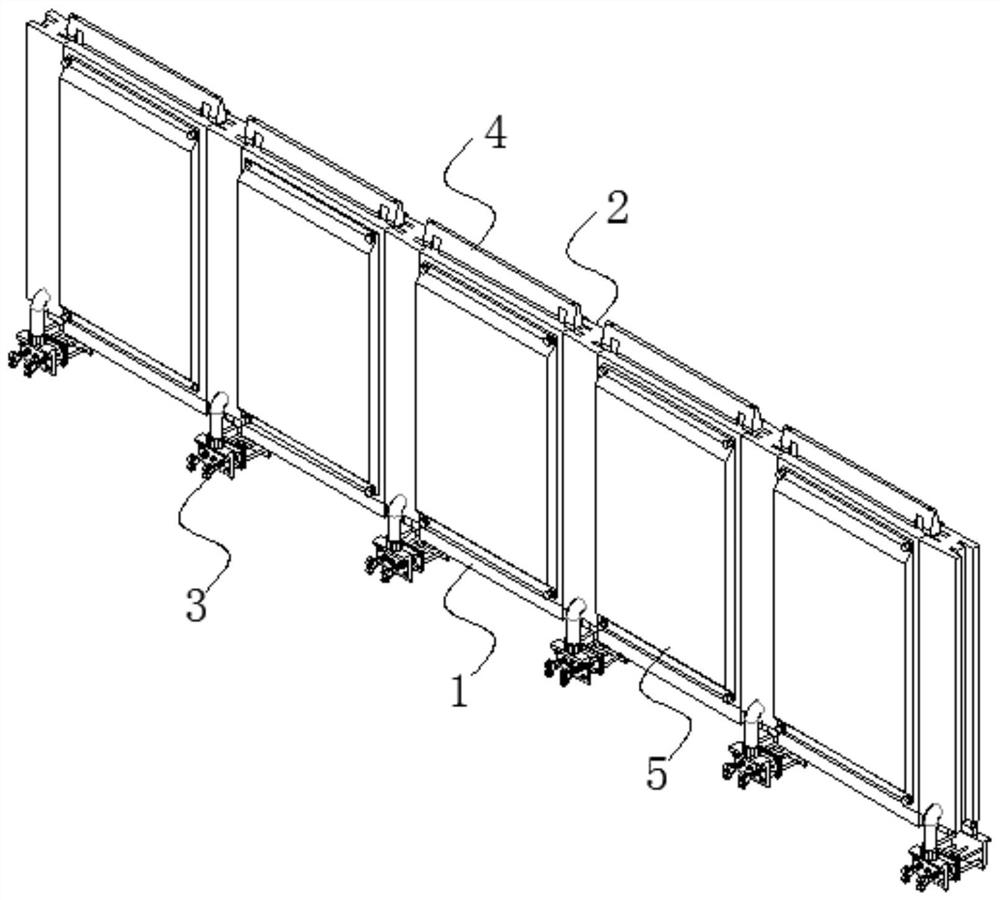 Noise barrier structure for road construction