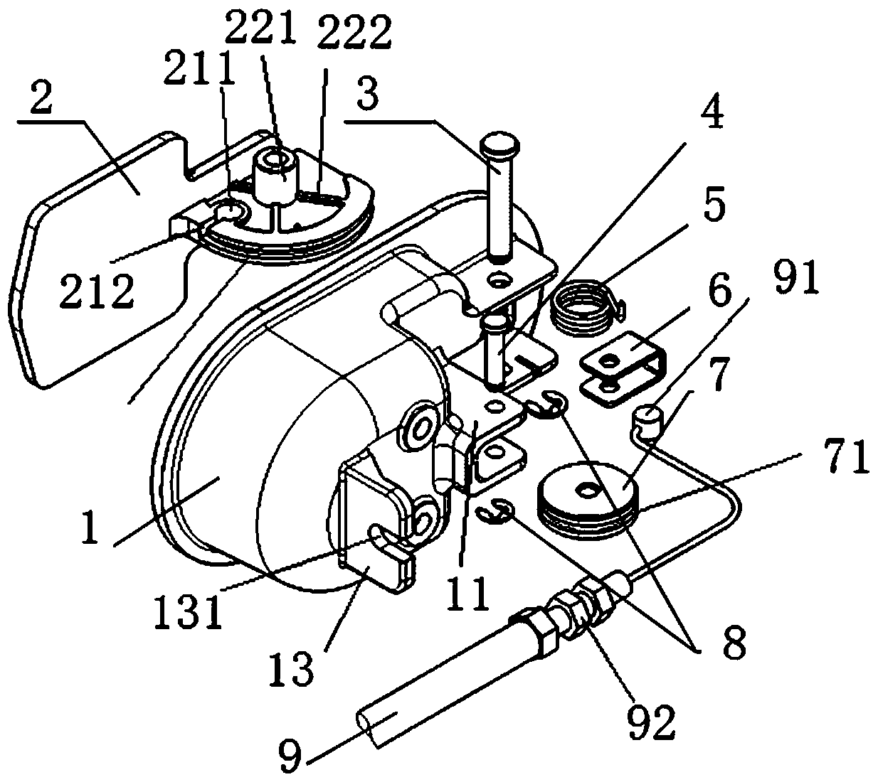 Hand clasping device