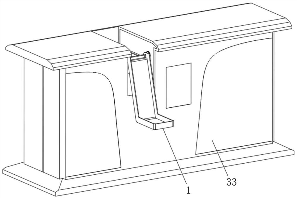 Device for reducing moisture content of garbage and garbage treatment device equipped with the device