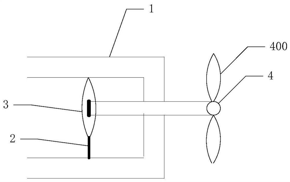 Railway tunnel lighting power supply system