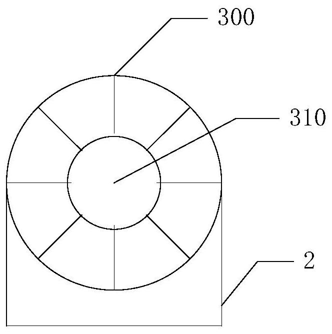 Railway tunnel lighting power supply system