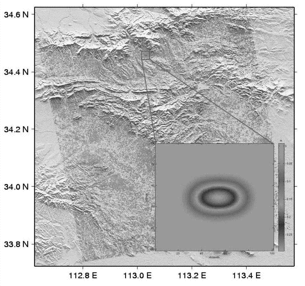 Method for obtaining mining area earth surface three-dimensional deformation fields through single interferometric synthetic aperture radar (InSAR) interference pair