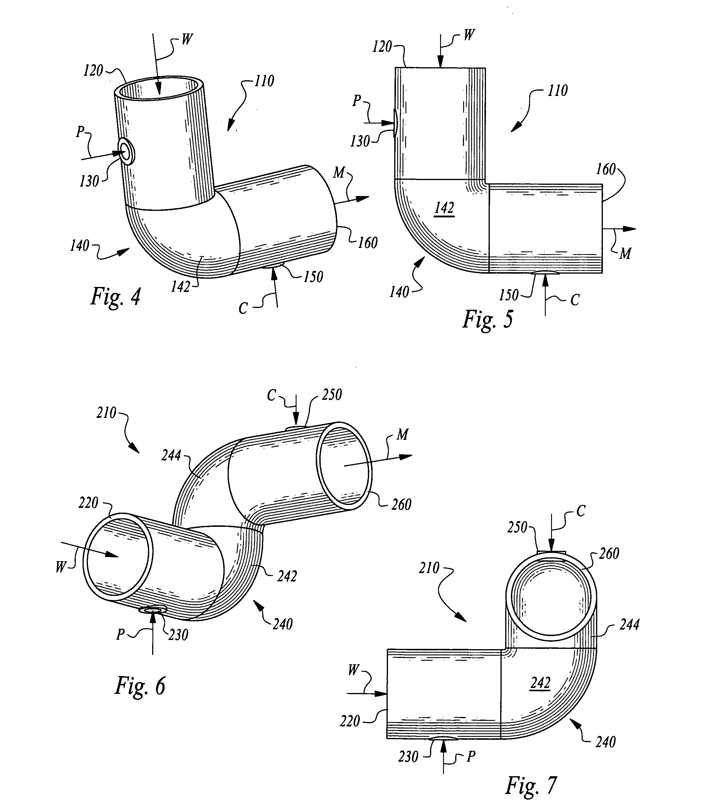 Polymer mixer powered by hydrodynamic forces