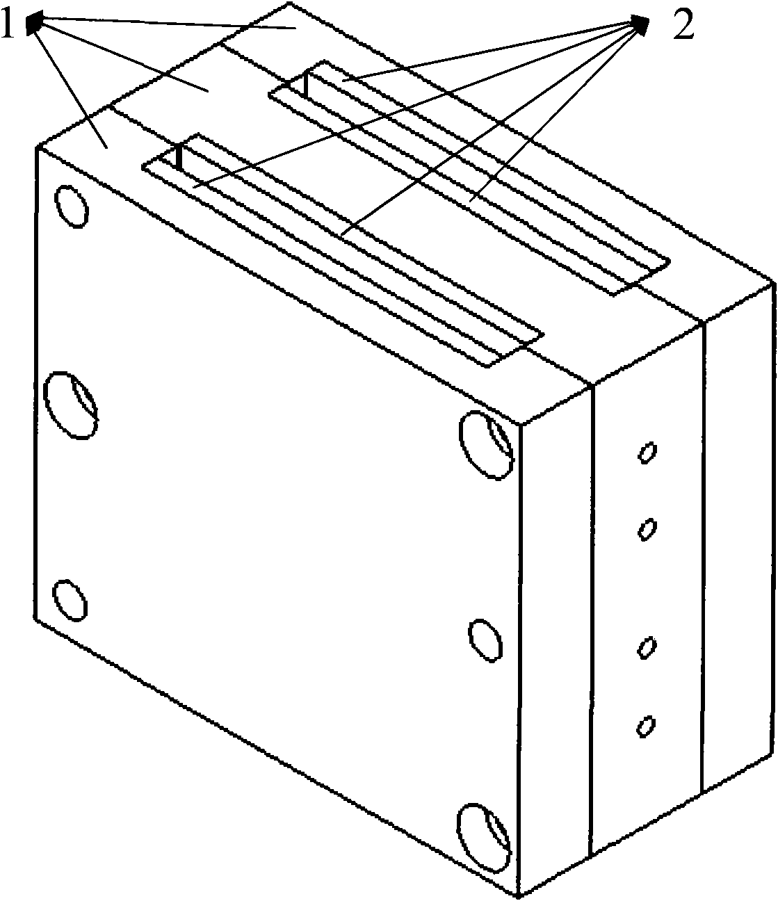 Square voice coil motor
