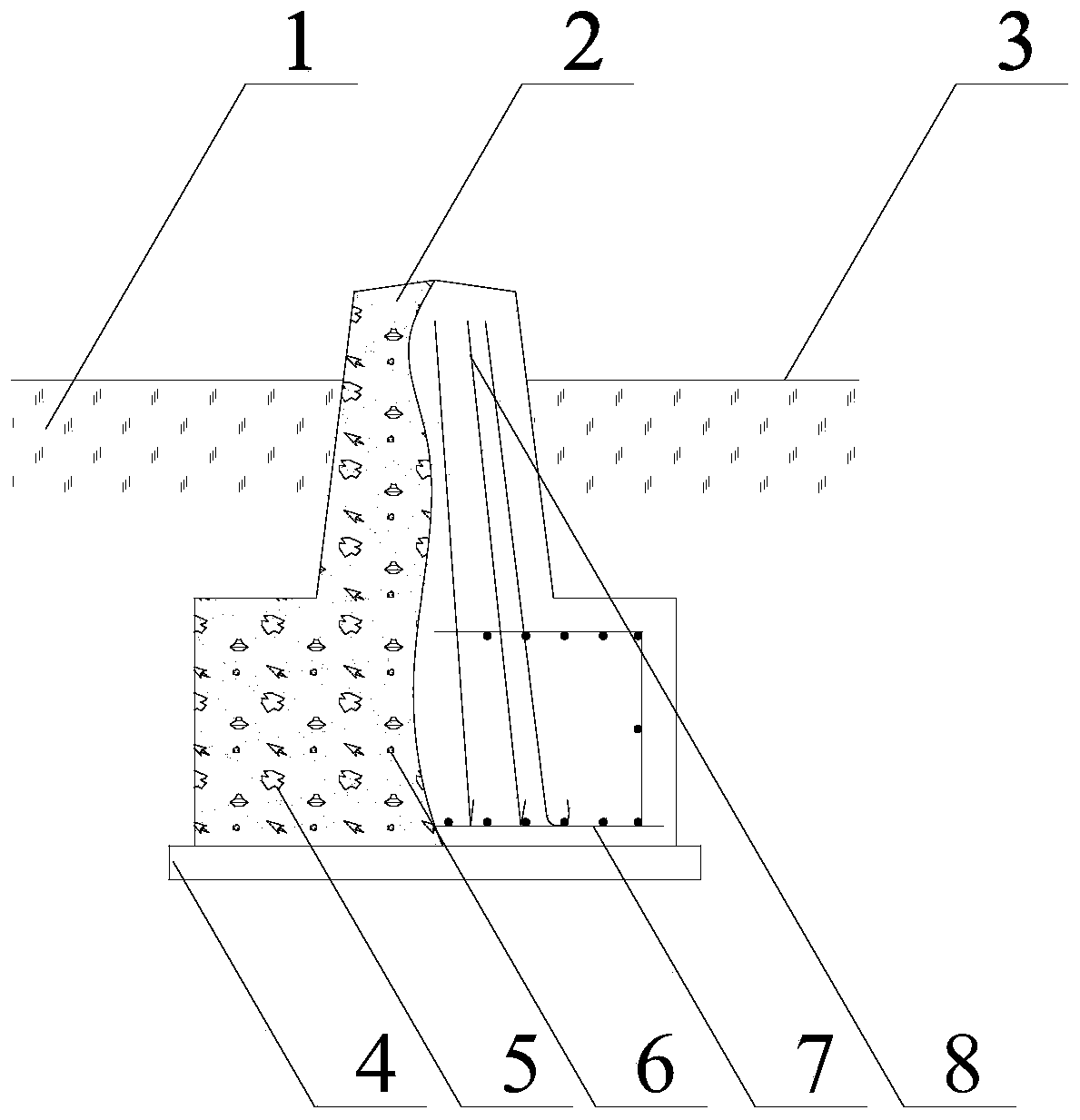 A saline-alkali soil enamel integral anticorrosion basis and preparation method