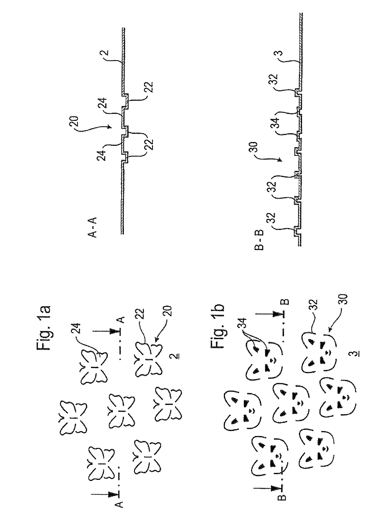 Multi-ply tissue paper product, paper converting device for a multi-ply tissue paper product and method for producing a multi-ply tissue paper product