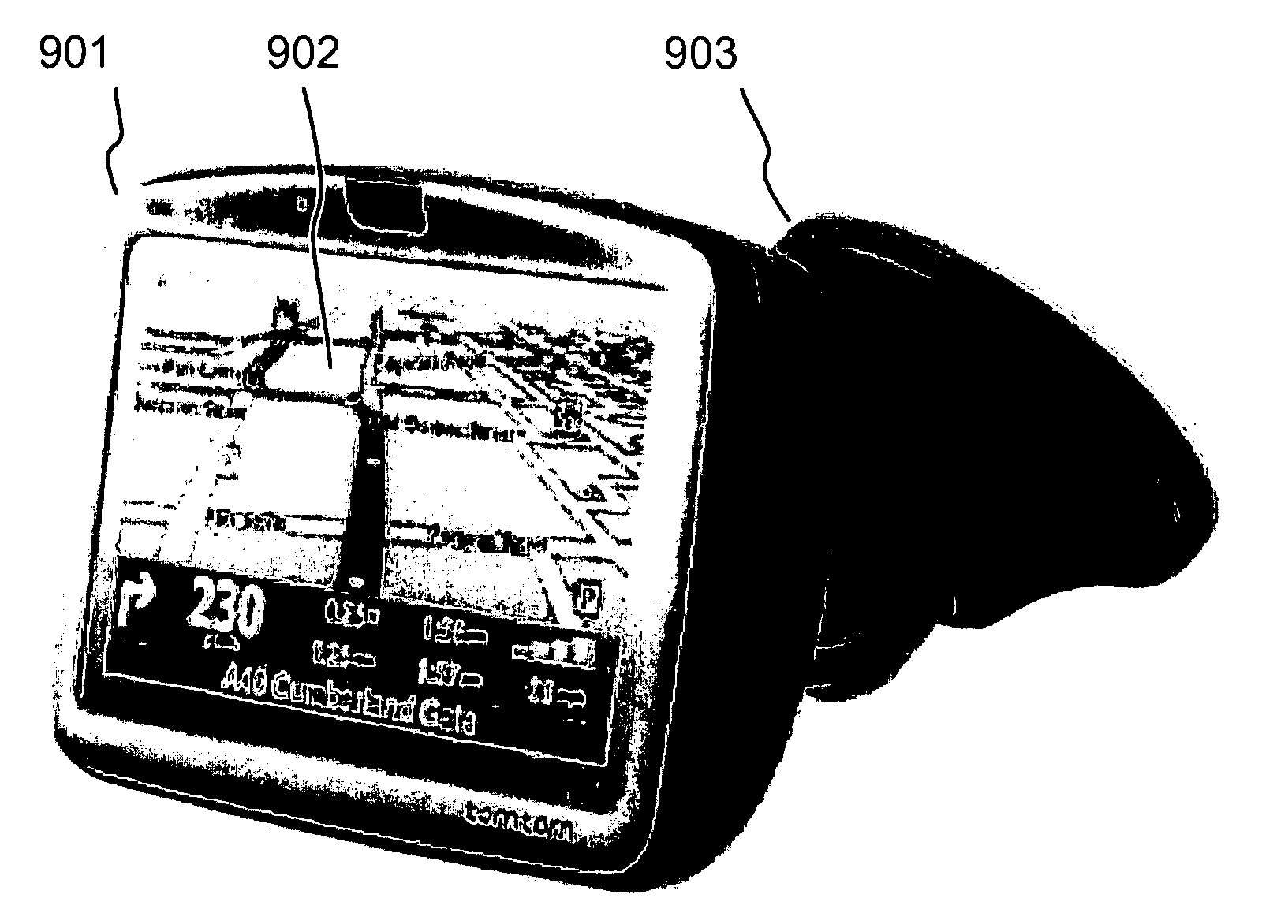 Portable navigation device
