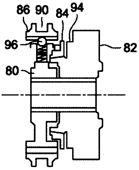 Method for calculating positions to synchronise a dual clutch gearbox