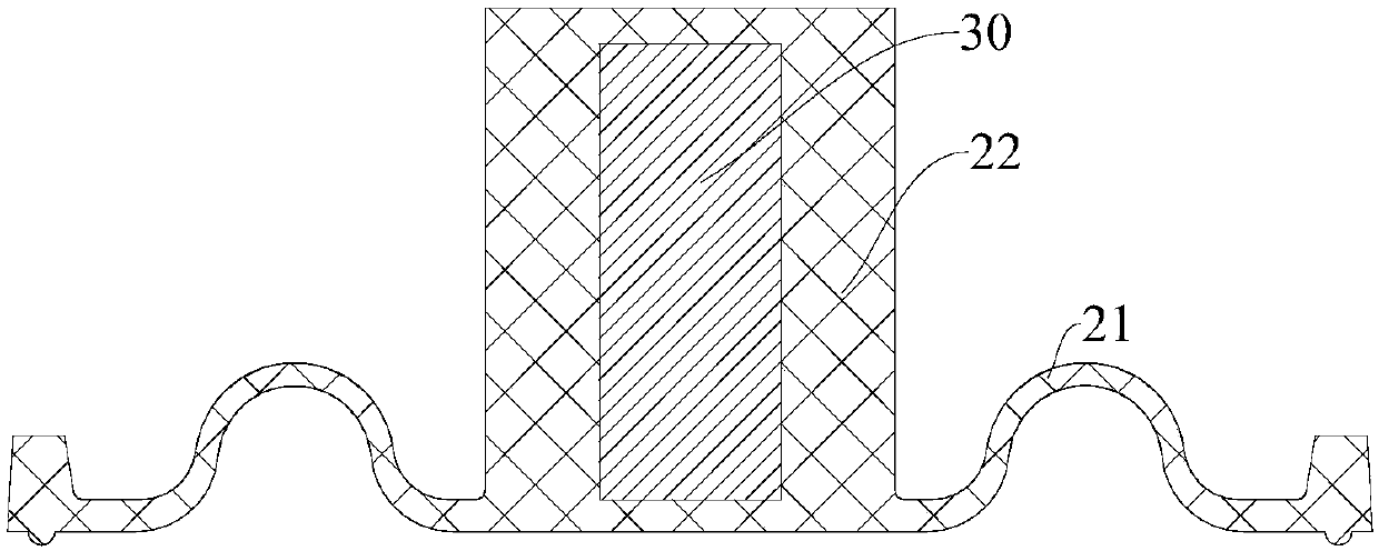 Pressure detection device for kitchen appliance and kitchen appliance with same