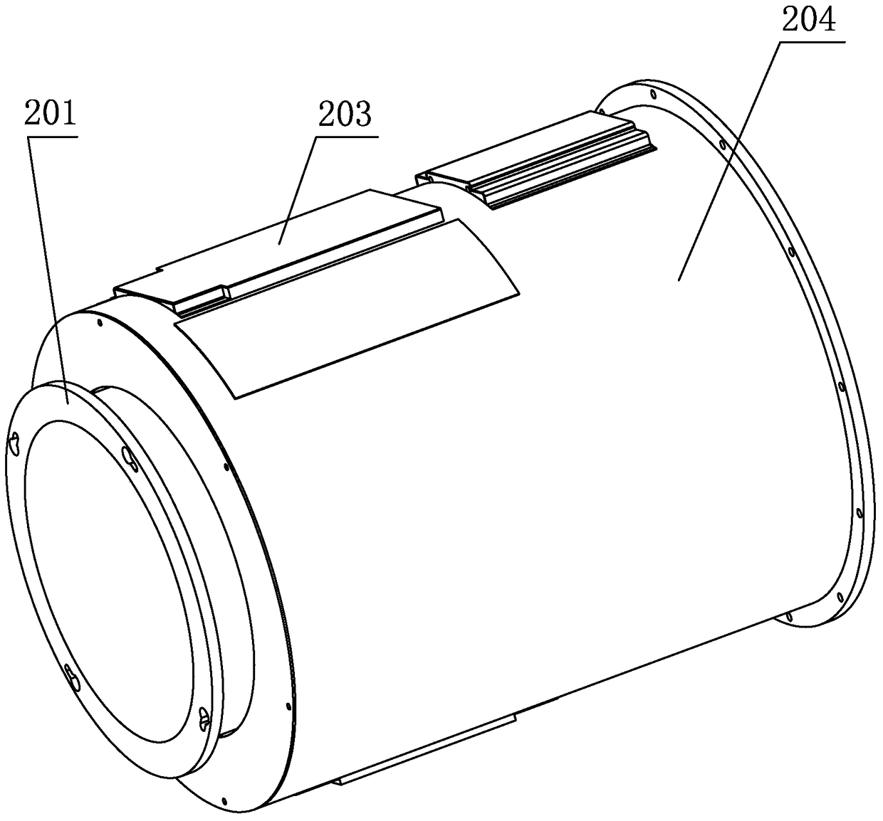 A high-power focusing lens with adjustable focus