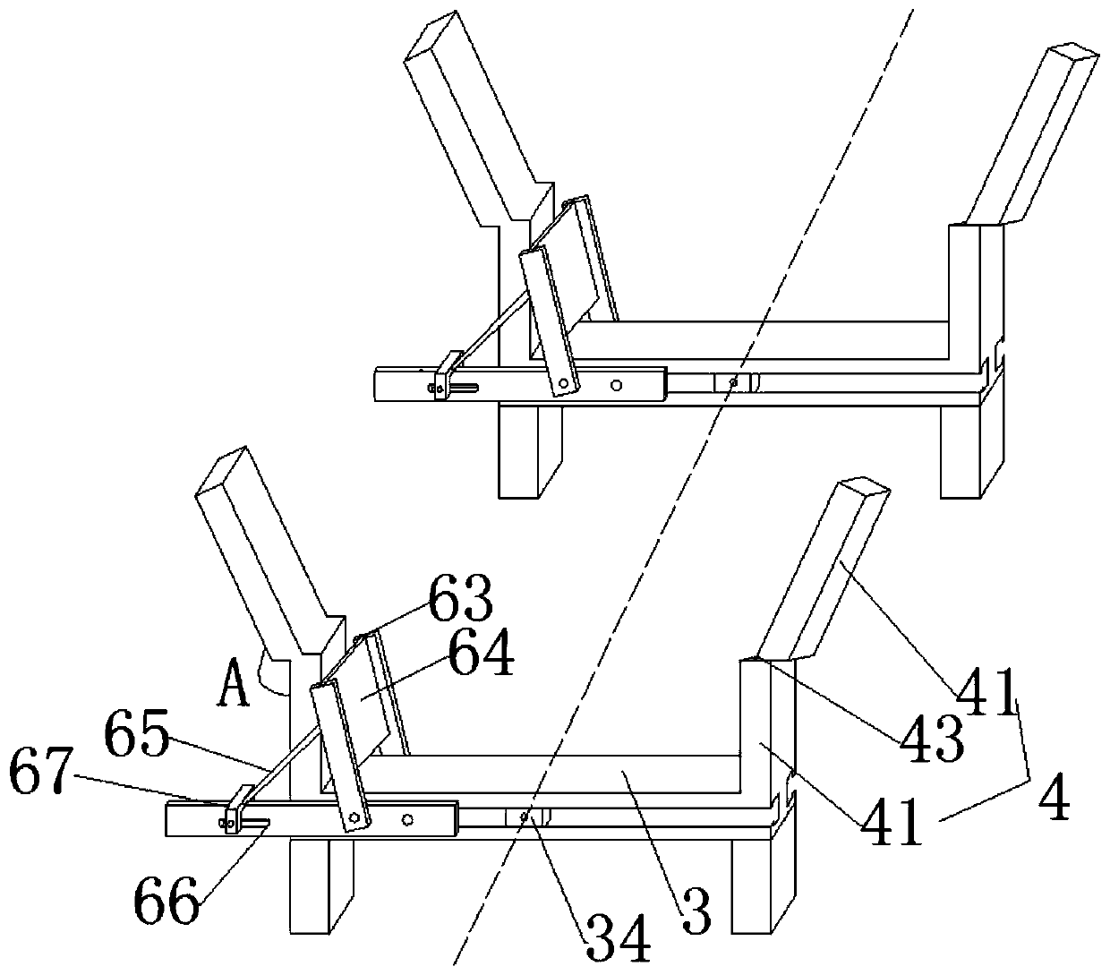 Ship lap joint type groove type construction method