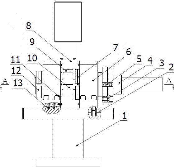 Test detection device for joint bearing