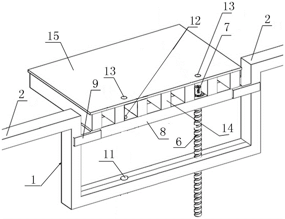 Liftable post-cast strip template structure and system and construction method thereof