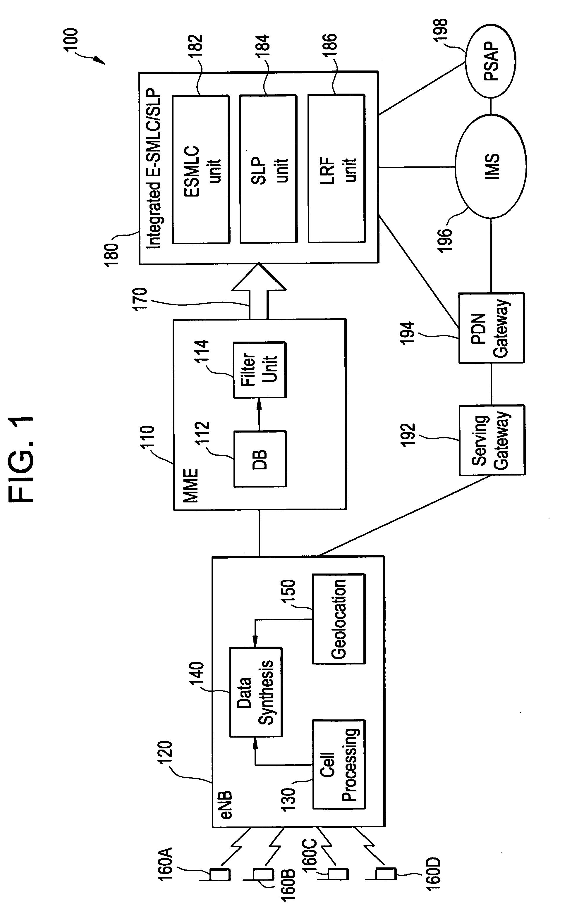 Method for providing presence and location information of mobiles in a wireless network