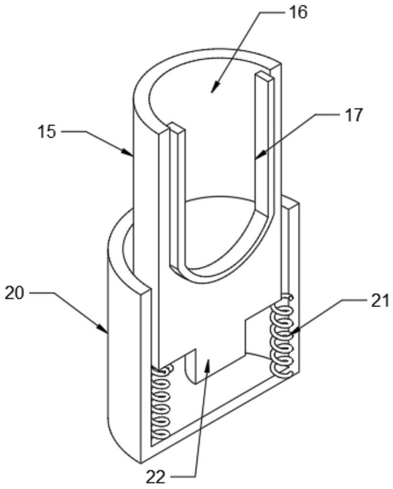 Quantitative feeding device for animal husbandry