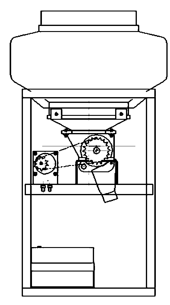 Backpack type field spray sowing machine for raising seedlings with plates