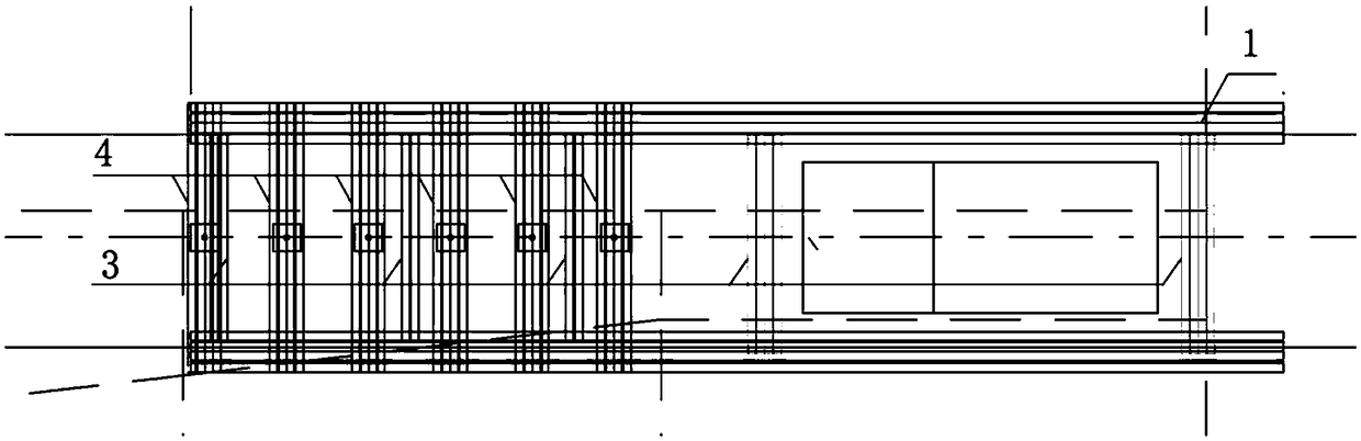 Integral gusset accuracy locating method for steel truss stiffened continuous rigid frame