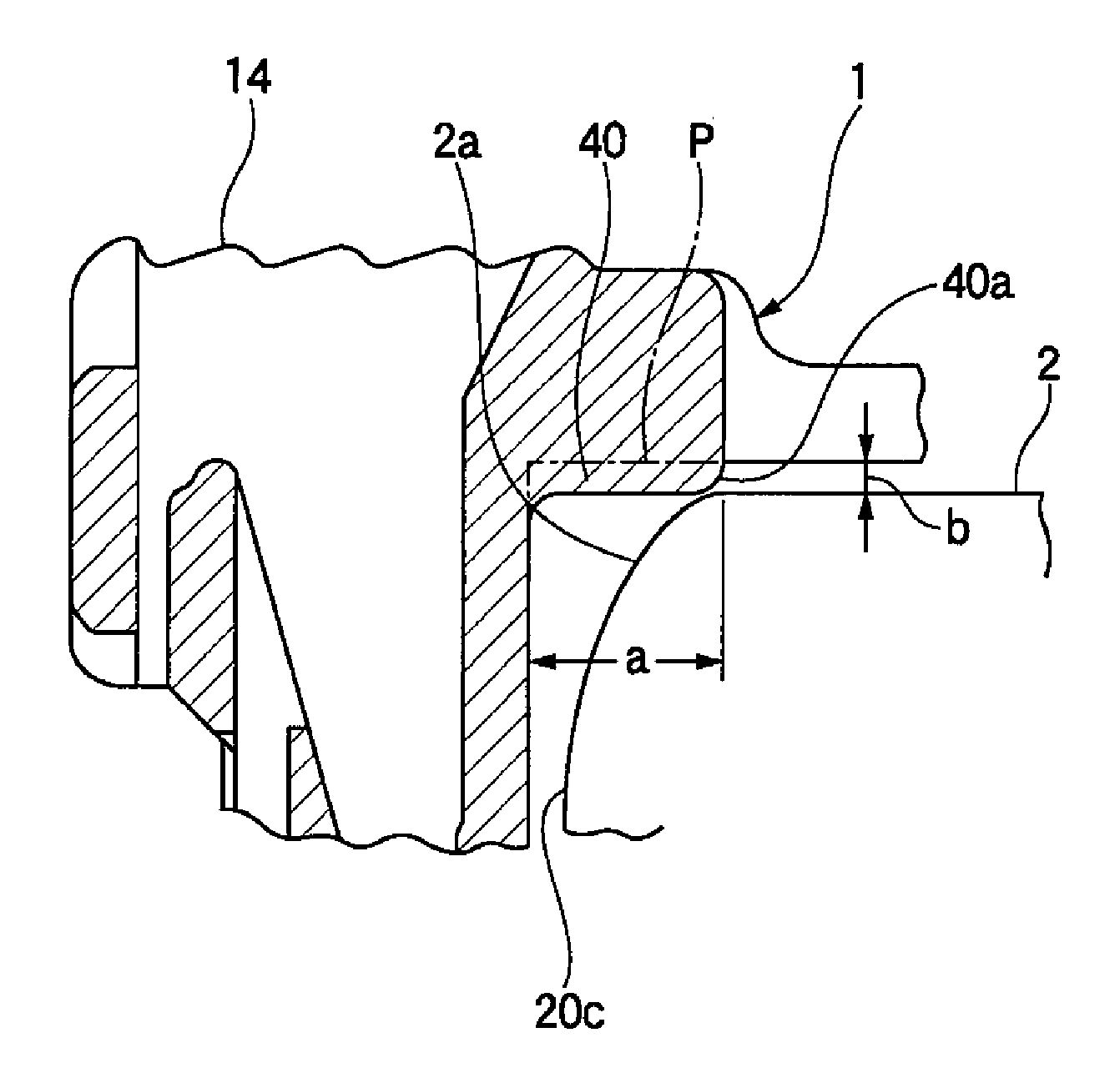 Lever engaging type connector