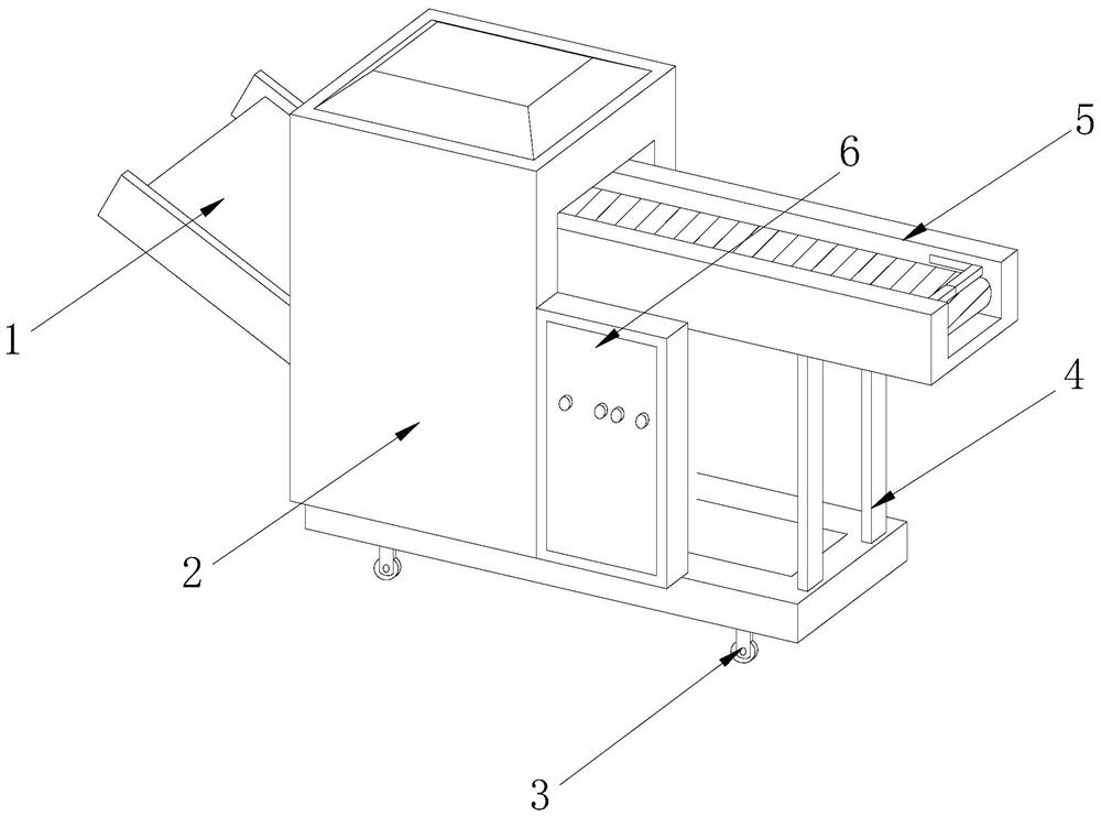 Mechanical equipment for producing polypropylene fibers