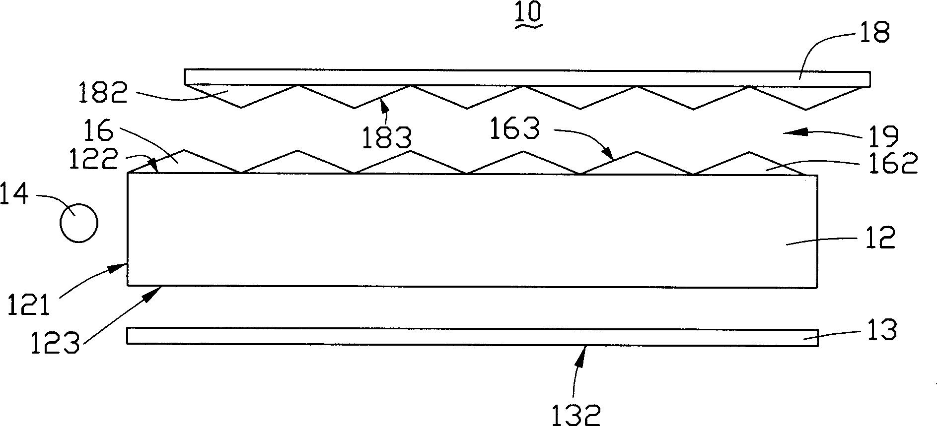 Polarized light converter, method for fabrication and backlight component