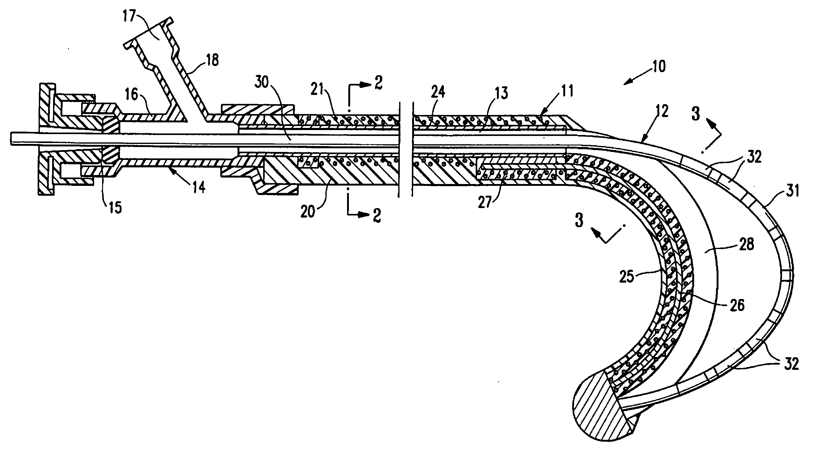 Linear ablation assembly