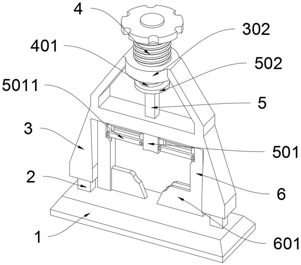 Automatic clamping device for 5G oscillator