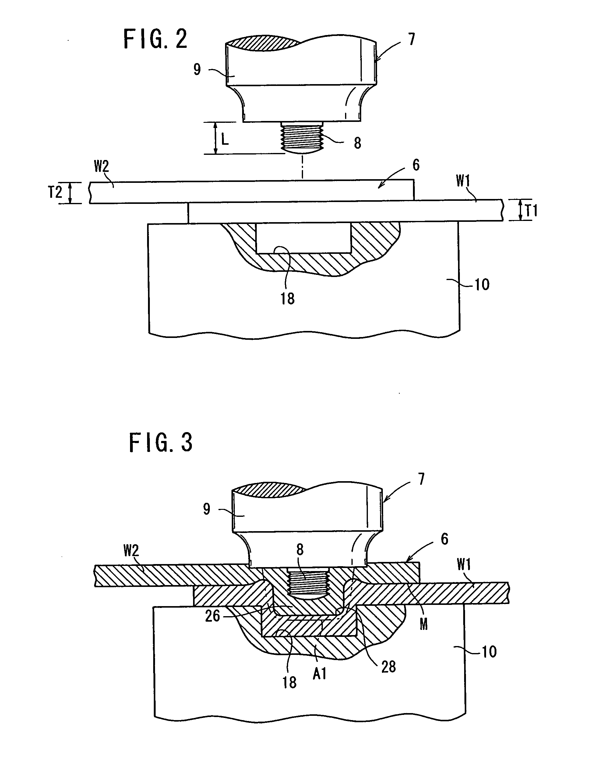 Method for friction stir welding, jig therefor, member with friction stir-welded portion, and tool for friction stir welding