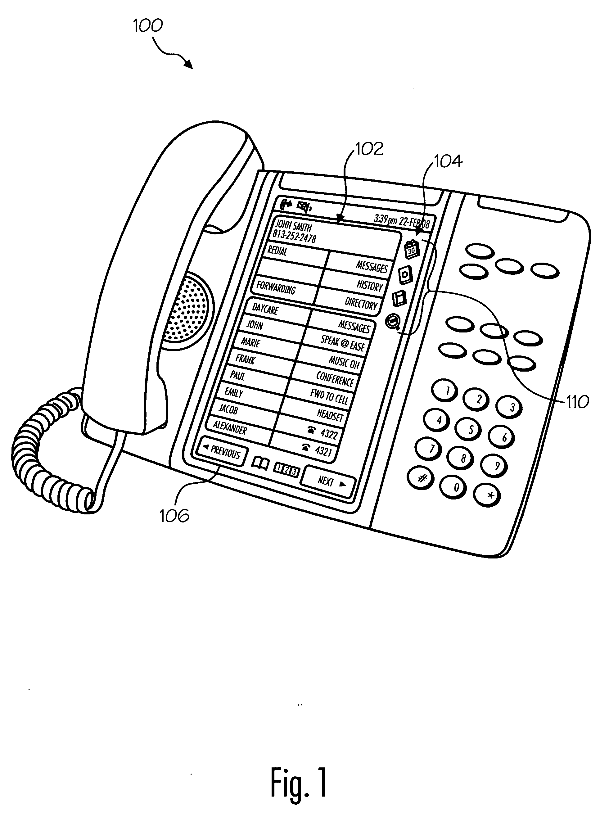 System and method for accessing internet protocol phone based applications