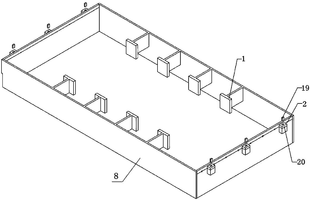 Structure of fully prefabricated one-way plate with splicing grooves and manufacturing and assembling method of structure of fully prefabricated one-way plate with splicing grooves