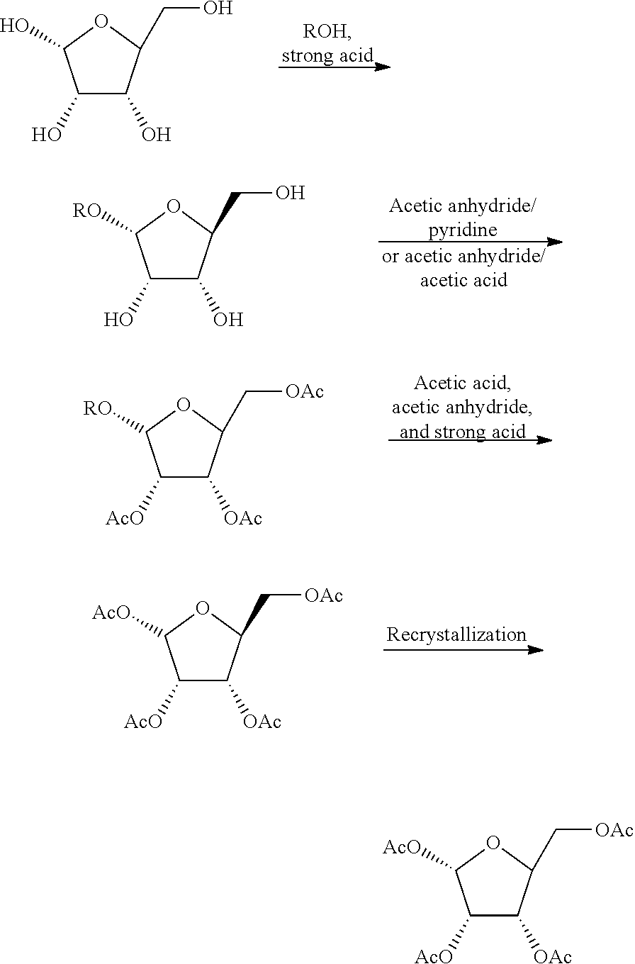 Method for producing furanose derivative