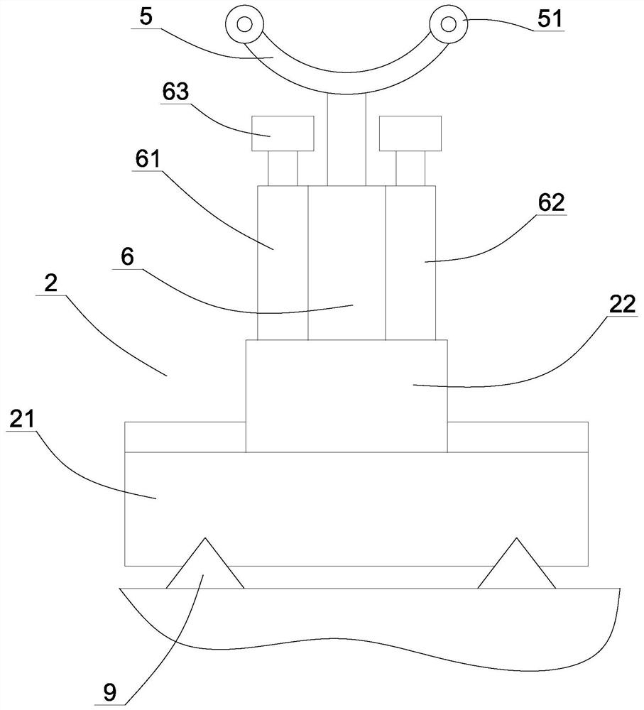 A processing method for super heavy long axis