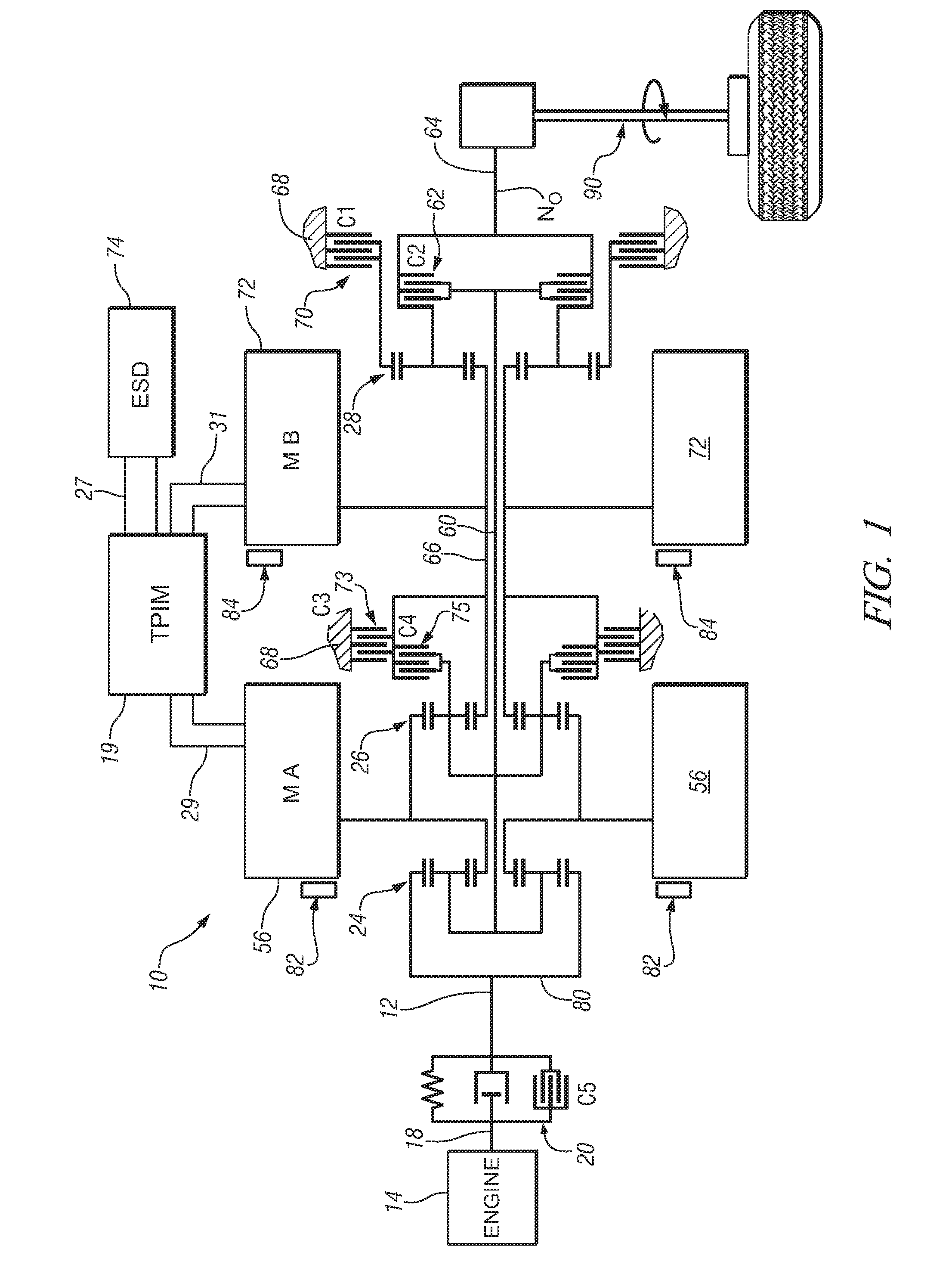Method and apparatus to control engine stop for a hybrid powertrain system