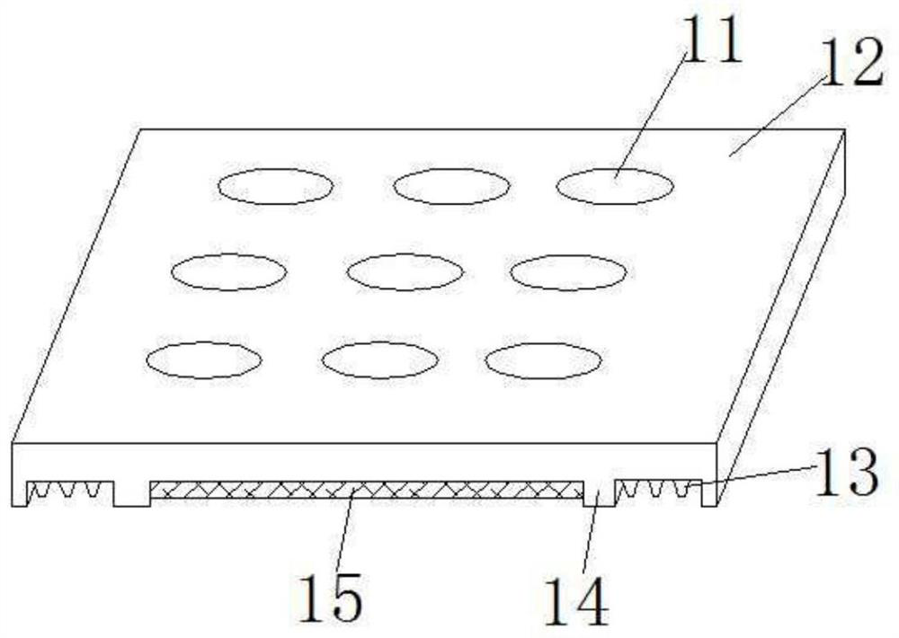 Anti-sedimentation drainage device for building construction