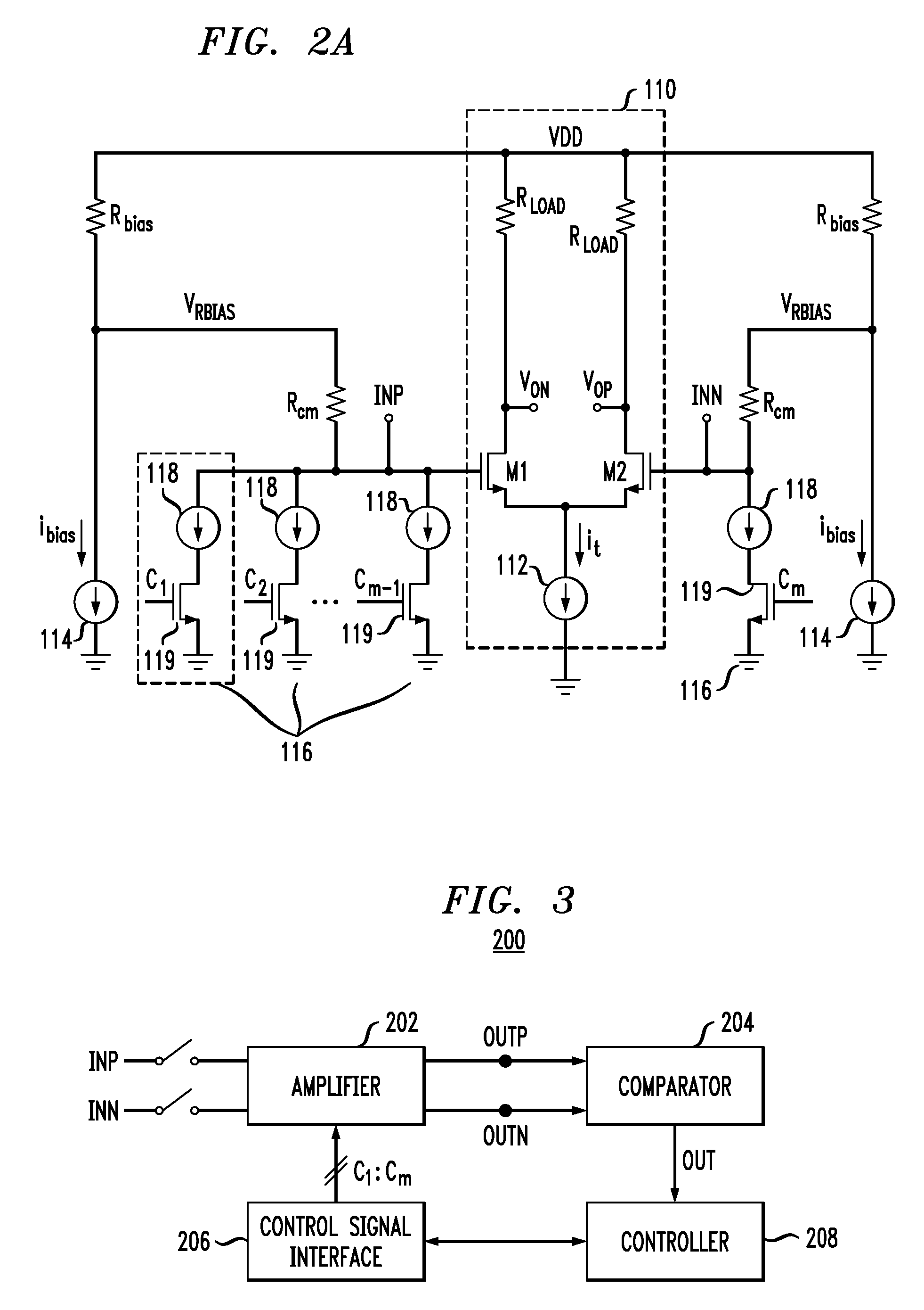 Analog amplifier having DC offset cancellation circuit and method of offset cancellation for analog amplifiers