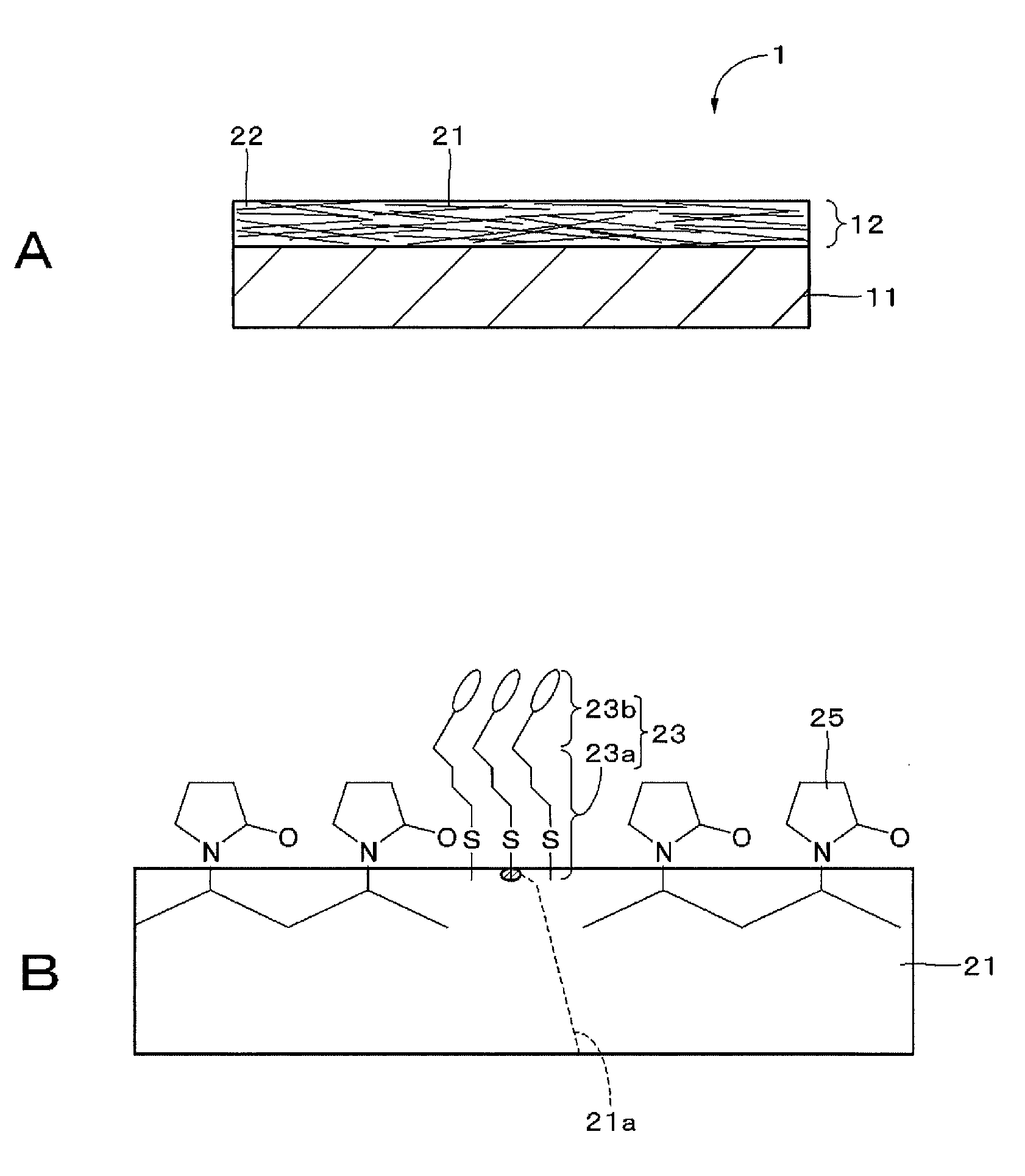 Transparent conductive film, conductive element, composition, colored self-assembled material, input device, display device, and electronic instrument