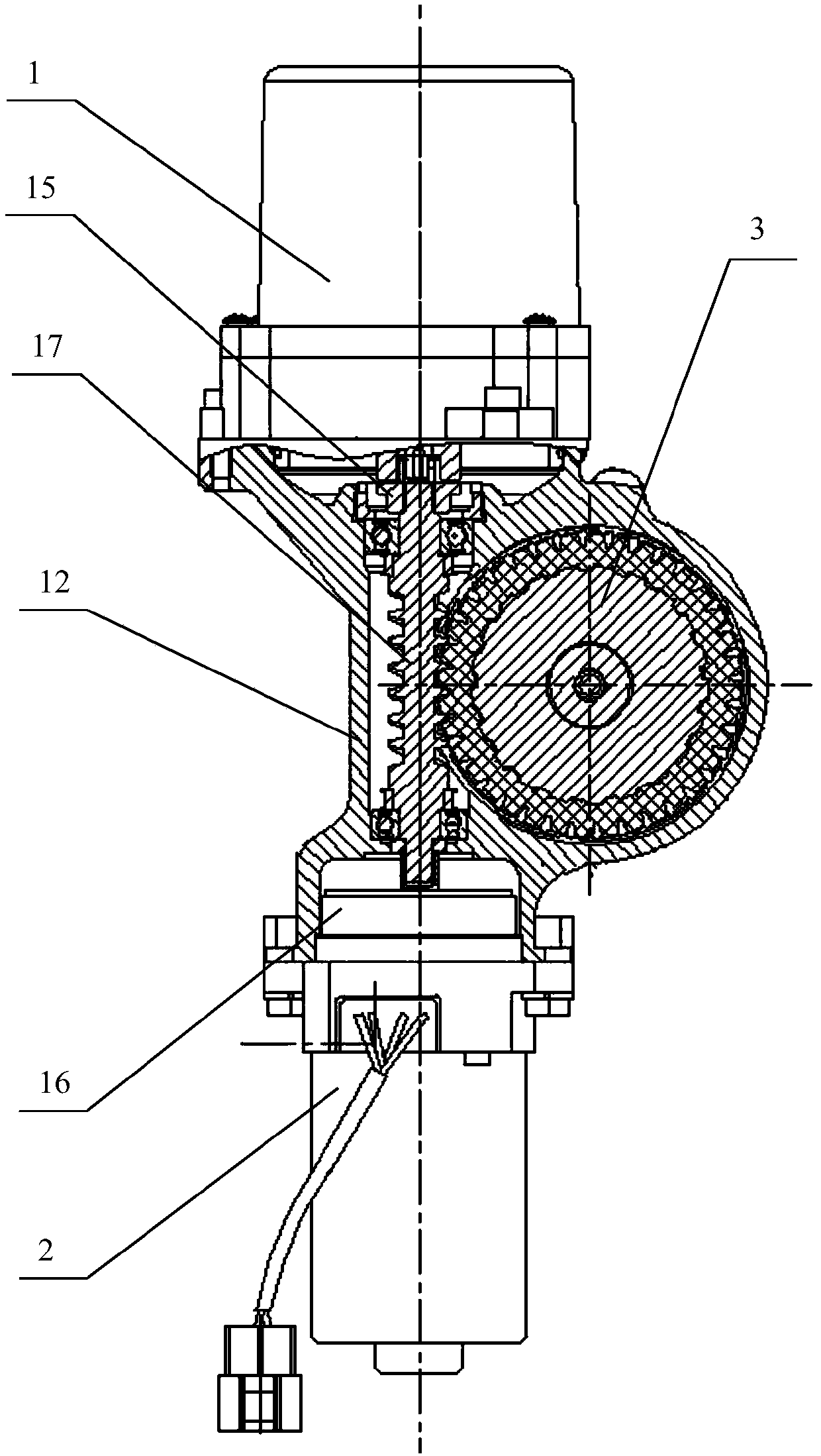 Electro-hydraulic steering gear with redundancy motor for high-class automatic drive