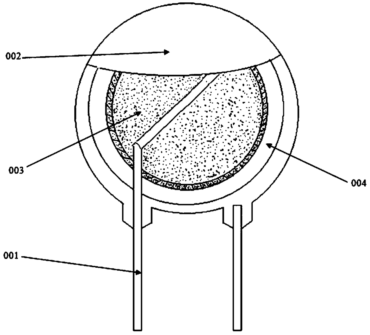 A kind of varistor and its manufacturing process