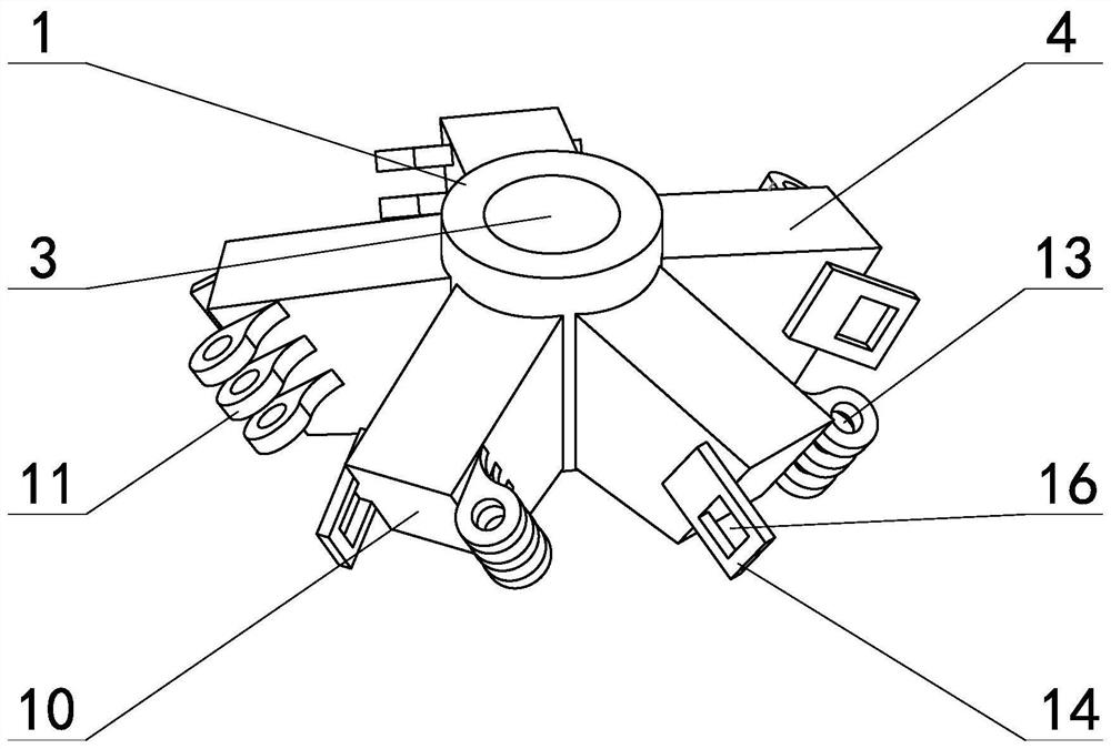 folding support feet