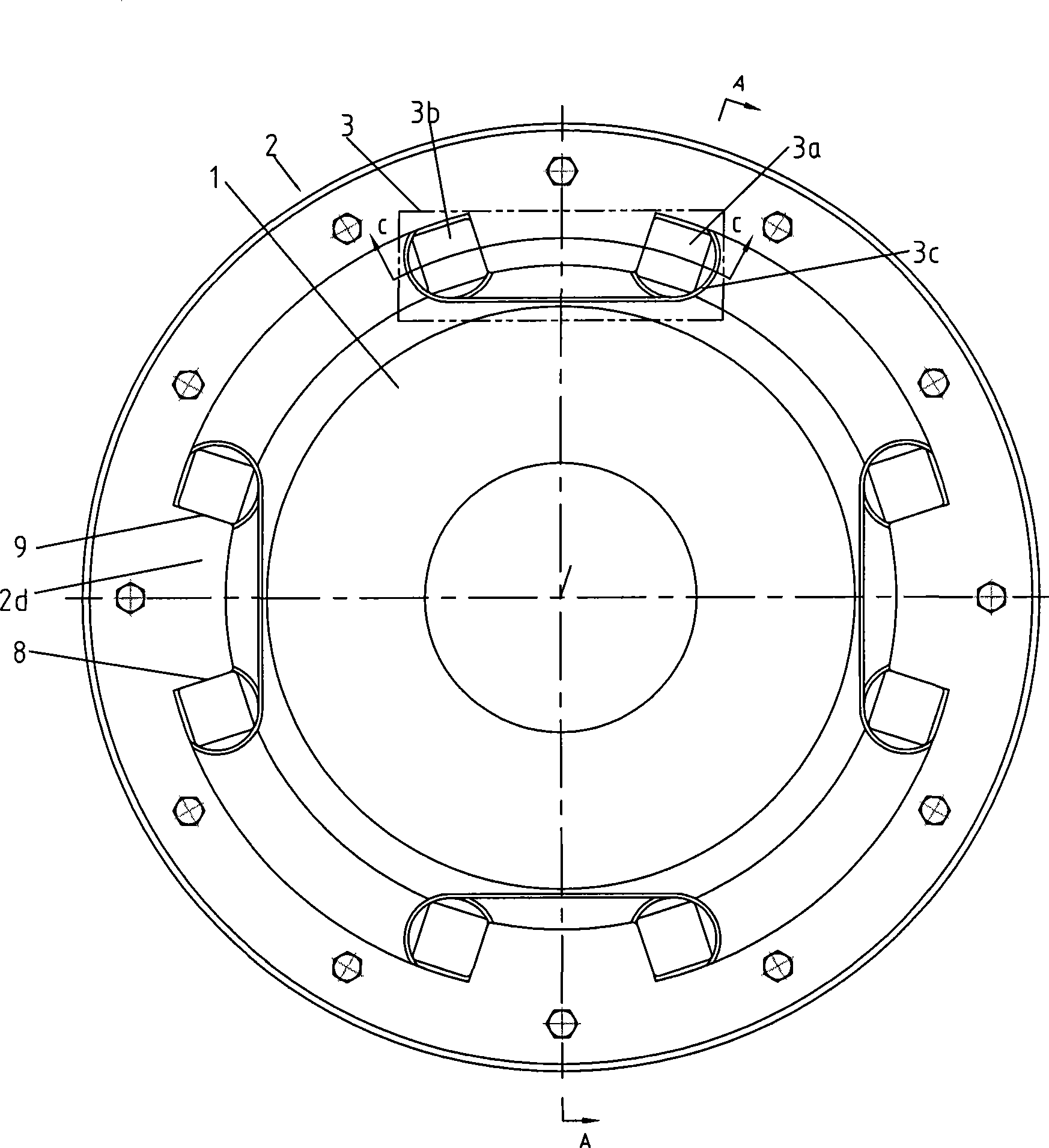Double-direction torque transmission device