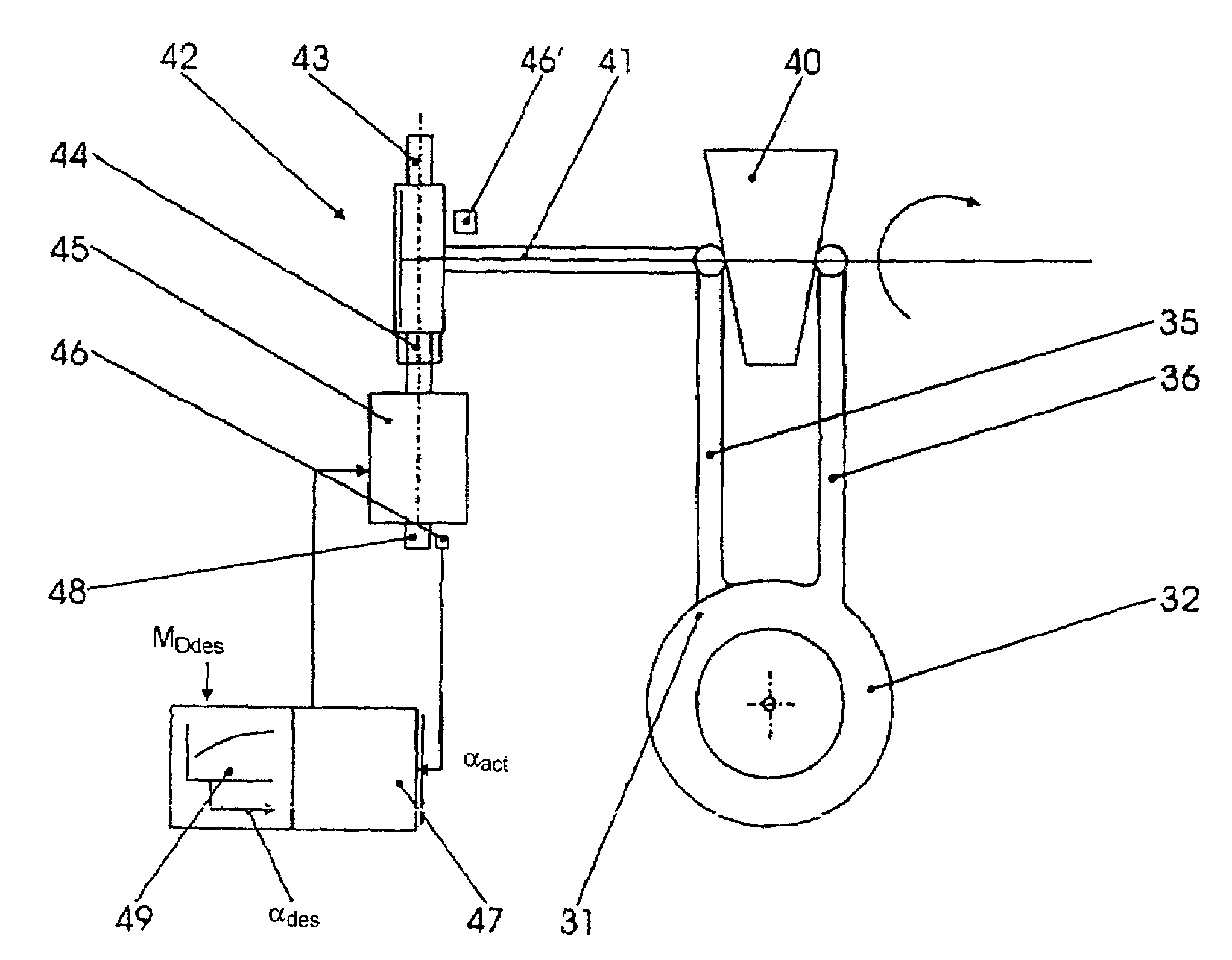 Device and method for adjusting the torque transmitted by a friction clutch