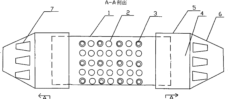 Living blowfish transportation device and preparing method