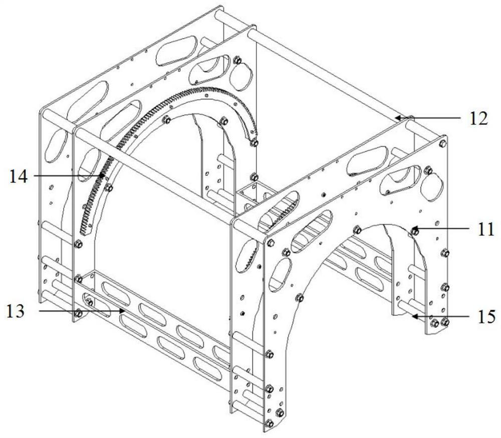 An underwater pipeline grinding device