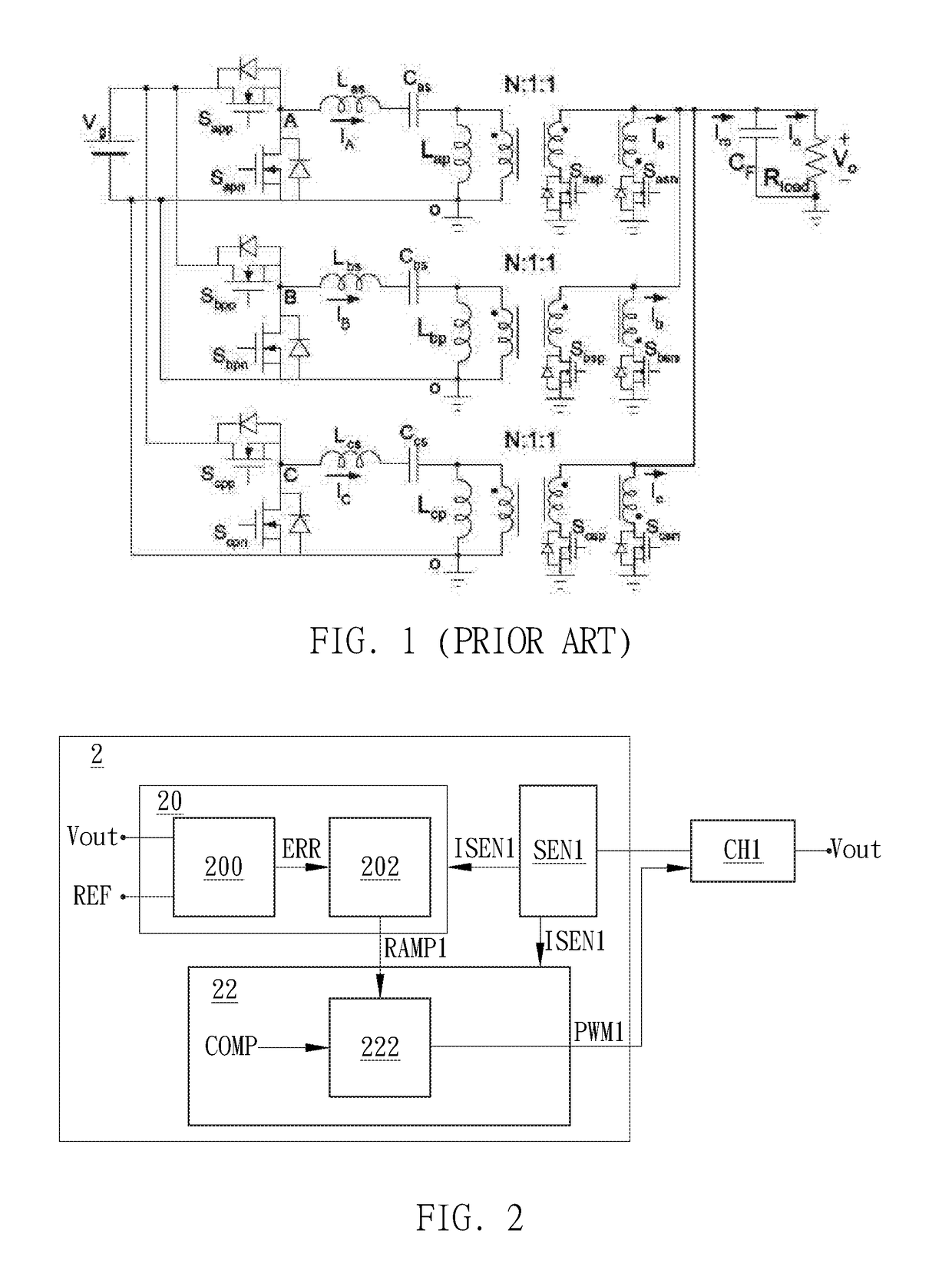 Dc-dc converting circuit and multi-phase power controller thereof